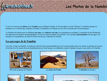 Tablet Screenshot of namibie.arroukatchee.fr